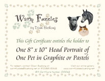 Sample gift certificate